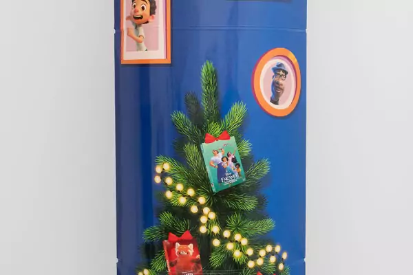 Cache poteau publicitaire cache antenne magasin PLV image 3