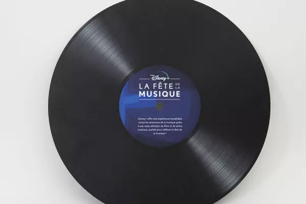 Impression étiquette disque Vinyle image 2