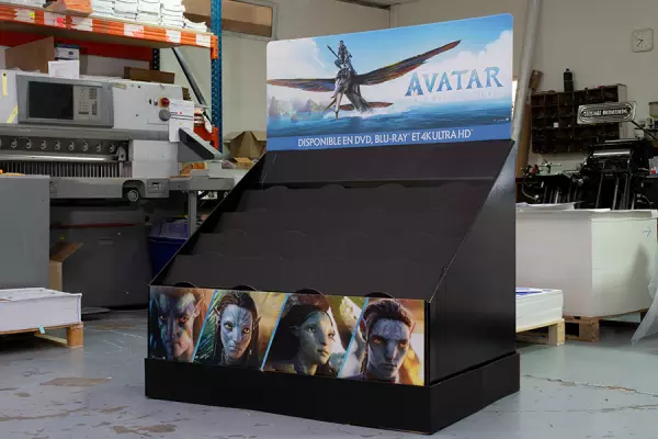 Pr&eacute;sentoir PLV produits image 3