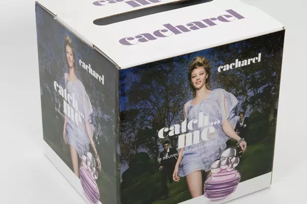Urne carton personnalisable pour jeu concours Cacharel image 2